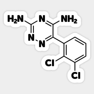 Lamotrigine / Lamictal Chemical Symbol - Bipolar Medication Sticker